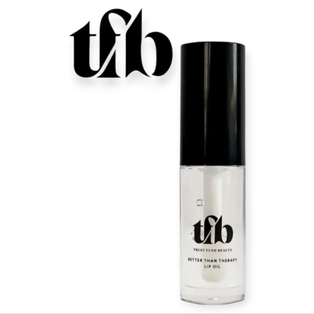 Trust Fund Beauty Clear Therapy Lip Oil 3ml Hydrating Gloss Vitamin E NWT